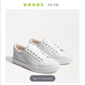 Sam Edelman Ethyl White Lace Up Sneaker